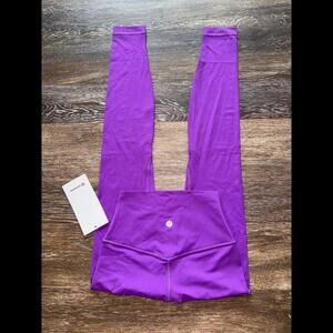 Lululemon Align High Rise 28” Moonlit Magenta Size 2 NWT